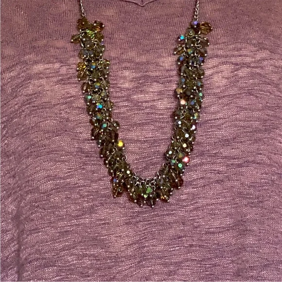 Coldwater Creek Iridescent Bead Necklace - Picture 6 of 10